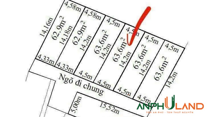 Chào bán lô đất tại TDP Bái Ngoài, phường Thuỷ Nguyên, TP Hải Phòng