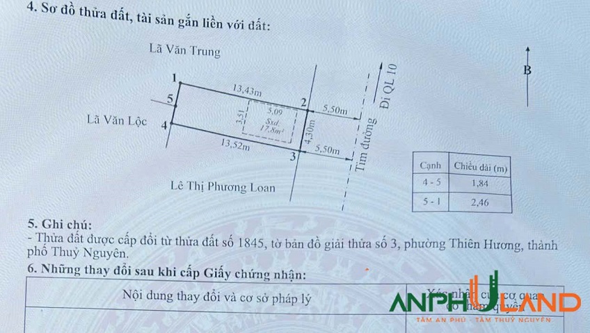 Chính chủ bán lô đất siêu VIP tại mặt đường 203 phường Thiên Hương, TP Hải Phòng