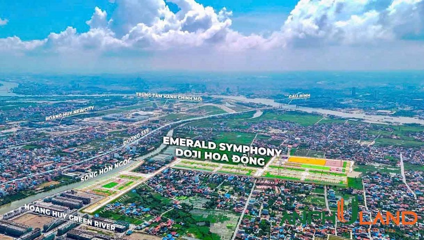 Doji Hoa Động Emerald Symphony Hải Phòng bản giao hưởng của sống xanh và kiến trúc Châu Âu