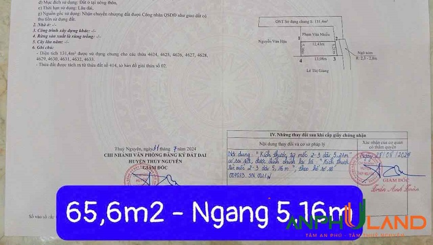 Cần bán lô đất siêu đẹp tại TDP Đường Đá, Phường Thủy Nguyên ( xã Hoa Động), TP Hải Phòng