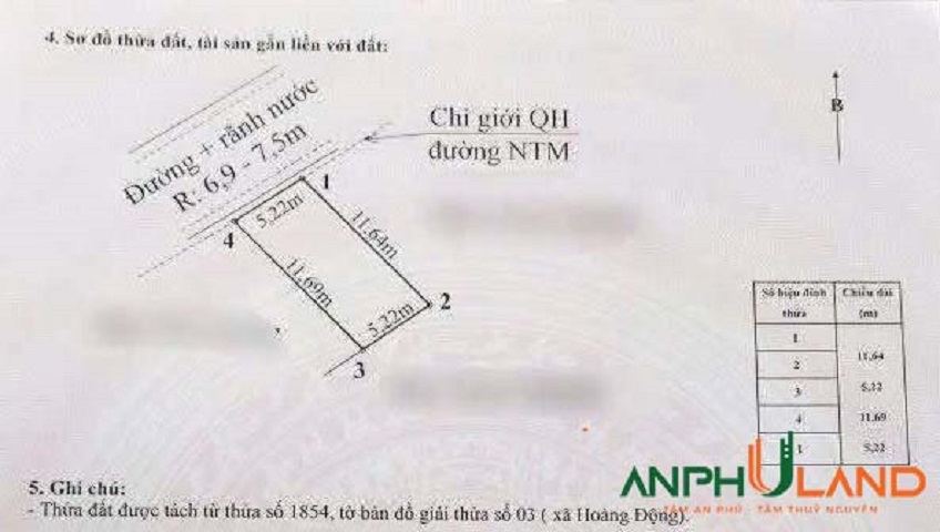 Bán duy nhất lô mặt đường trải nhựa tại phường Thiên Hương (Hoàng Động), TP Hải Phòng