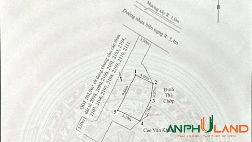 Bán lô góc 3 mặt thoáng tại TDP Hầu, phường Thiên Hương (Lâm Động), TP Hải Phòng