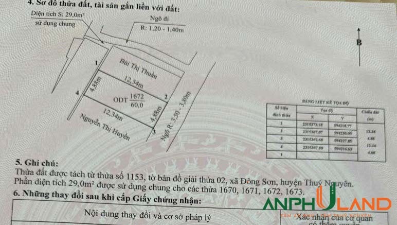 Chào bán 2 lô phường Lưu Kiếm (Đông Sơn), TP Hải Phòng