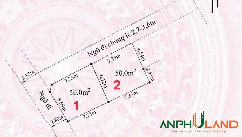 Chào bán 2 lô F0 trung tâm Phường Thiên Hương (xã Hoàng Động), TP Hải Phòng