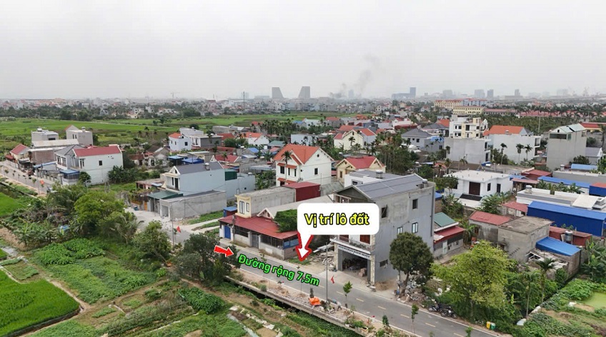  Siêu phẩm duy nhất 98,6m² đối diện KĐT Doji phường Thuỷ Nguyên, TP Hải Phòng