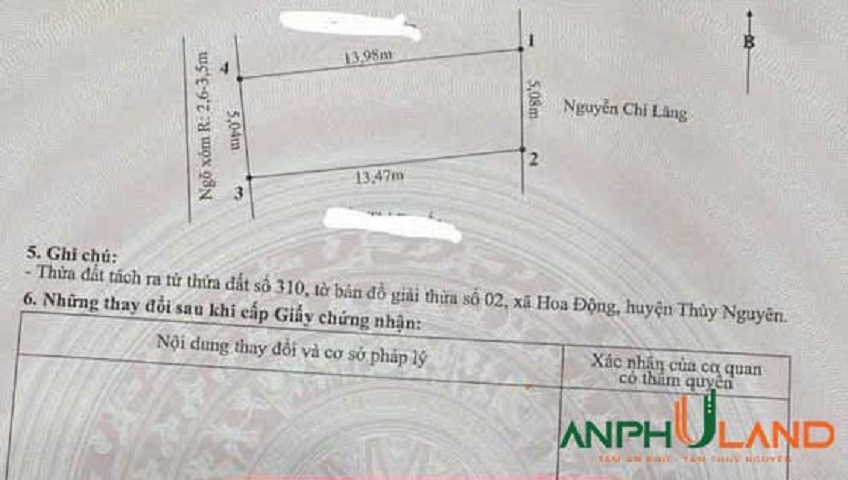 Tìm đâu ra lô đất đường thông, ngay sát dự án Doji, phường Thuỷ Nguyên, TP Hải Phòng