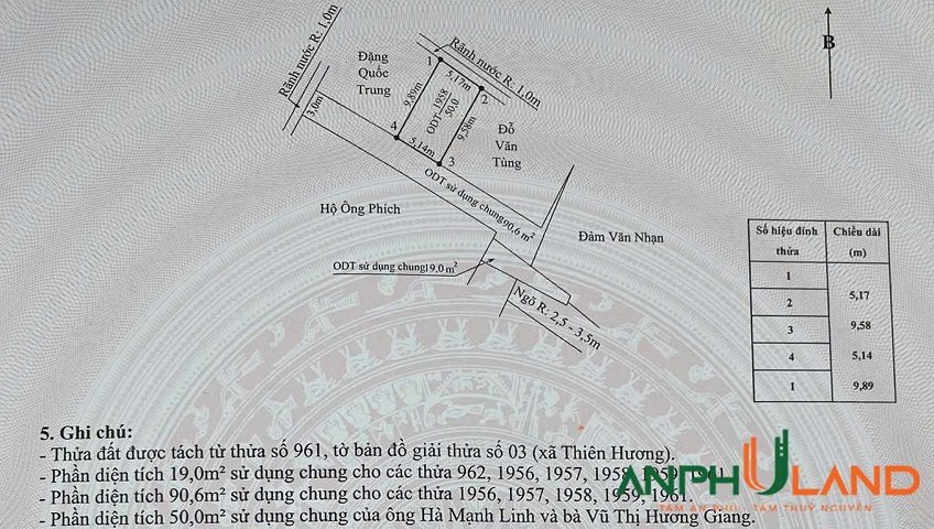 Bán 2 lô F0 tại TDP2, phường Thiên Hương, TP Hải Phòng