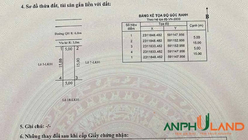 Chính chủ cần bán lô tái định cư Hoàng Động, phường Thiên Hương, TP Hải Phòng