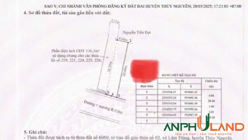 Bán 3 lô đất liền kề mặt đường nhựa 203 phường Thiên Hương, TP Hải Phòng