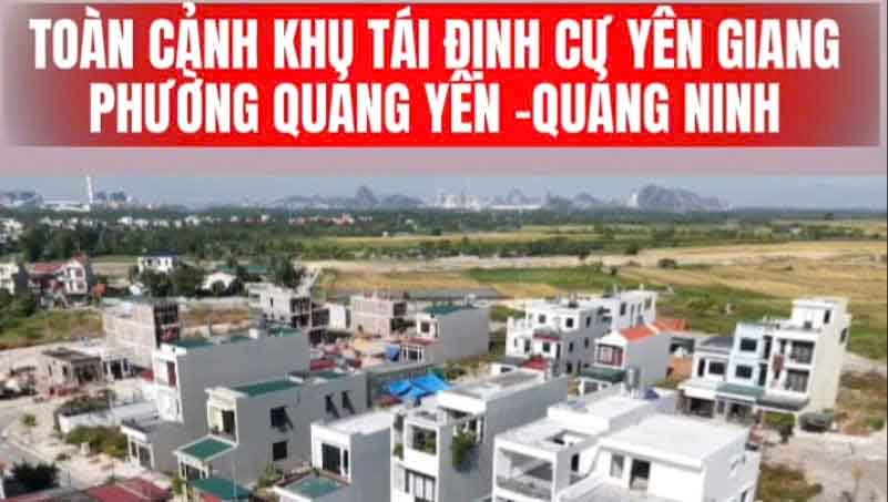 Cơ hội sở hữu lô đất đẹp duy nhất 110 m2 tại tái định cư Yên Giang, P. Quảng Yên, Quảng Ninh