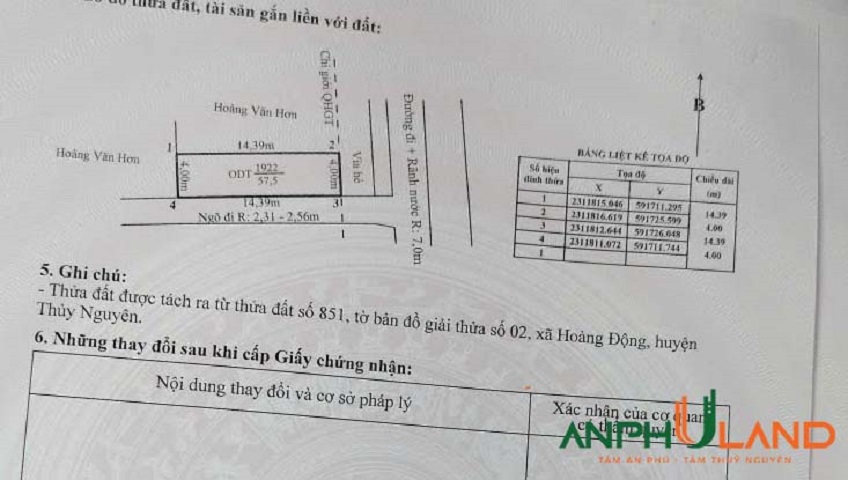 Chính chủ gửi bán lô đất mặt đường phường Thiên Hương (Hoàng Động), TP Hải Phòng