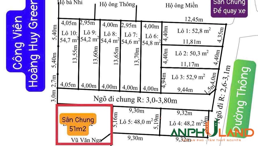 Cần bán bạt 10 lô F0 tại TDP Đầm Đền, Phường Thủy Nguyên ( xã Hoa Động), TP Hải Phòng