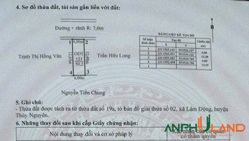 Bán lô đất mặt đường nhựa cực đẹp tại phường Thiên Hương (Lâm Động), TP Hải Phòng