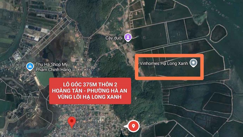 Cơ hội sở hữu đất vùng lõi giáp dự án Hạ Long xanh, Hoàng Tân, Phường Hà An, Quảng Ninh