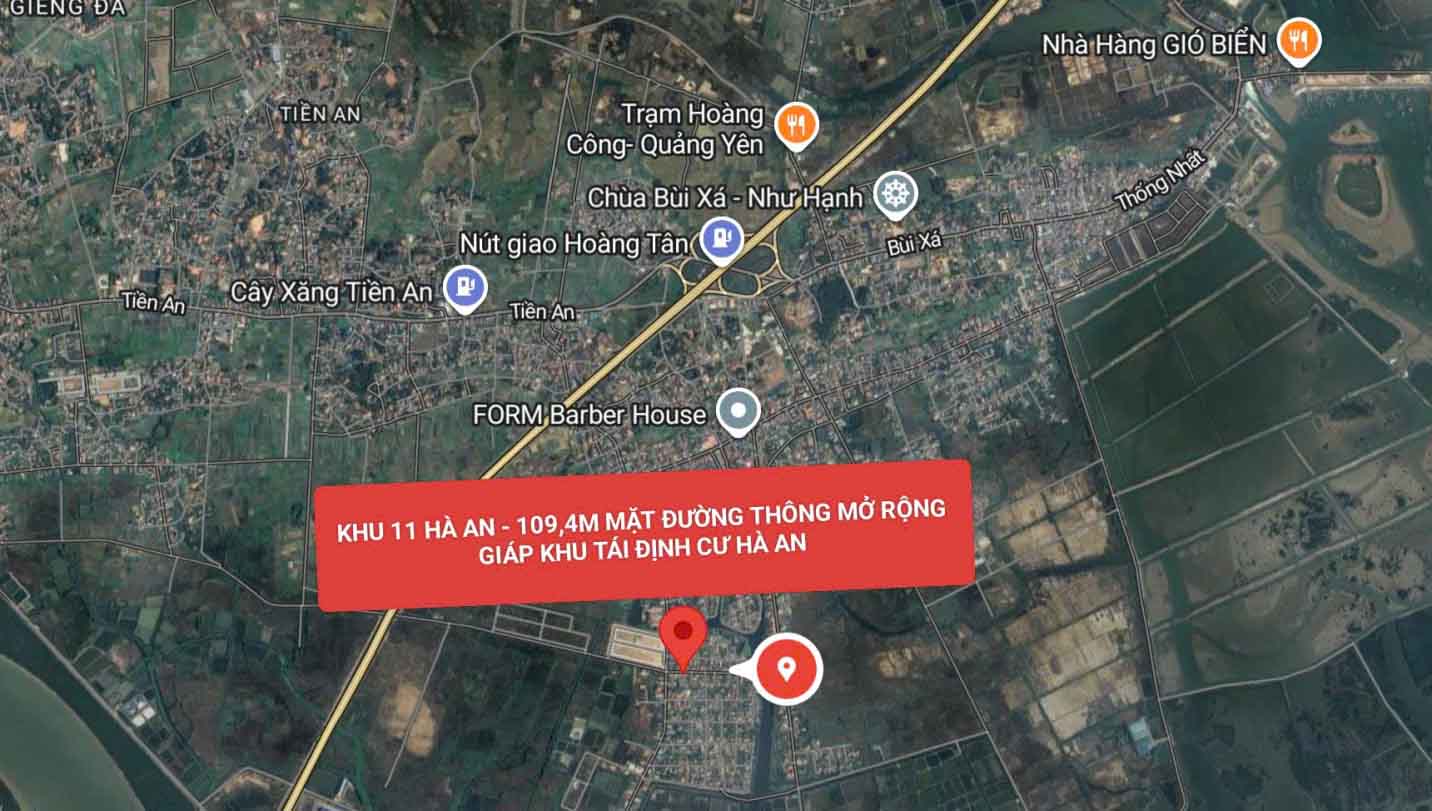 Cần bán lô đất siêu phẩm vùng lõi Hạ Long Xanh, thôn 11 Hà An, Quảng Yên, Quảng Ninh