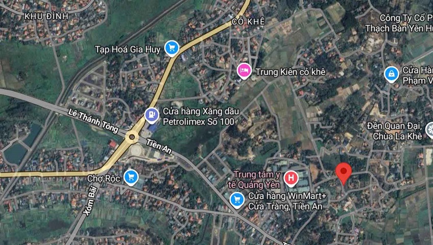 Bán lô đất trung tâm gần trường Bạch Đằng và bệnh viện tại Quảng Yên, Quảng Ninh 