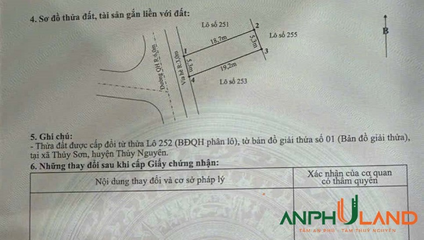 Cần bán gấp lô đất vị trí đẹp tại Khau Da, phường Thuỷ Nguyên, TP Hải Phòng