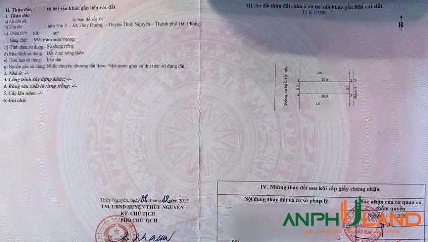 Siêu phẩm đầu tư trung tâm phường Thuỷ Nguyên (Thuỷ Đường), TP Hải Phòng