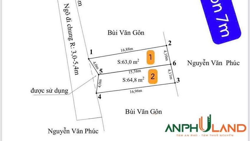 Cần bán lô đất đẹp, TDP Tây Giữa, Phường Thủy Nguyên ( xã Dương Quan), TP Hải Phòng