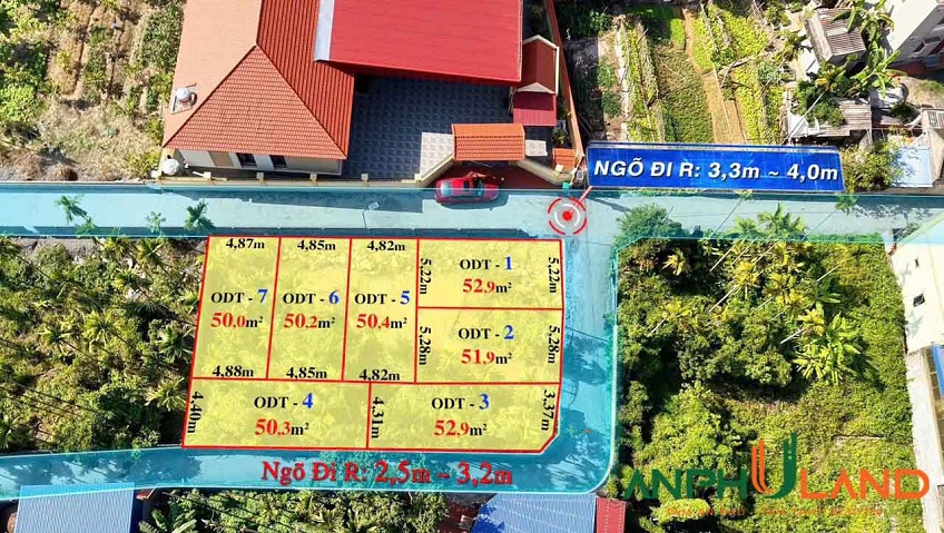 Mở bán 7 lô đất F0 cạnh TĐC Áp Tràn, Phường Thủy Nguyên ( xã Dương Quan), TP Hải Phòng