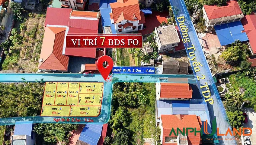 Mở bán 7 lô đất F0 cạnh TĐC Áp Tràn, Phường Thủy Nguyên ( xã Dương Quan), TP Hải Phòng