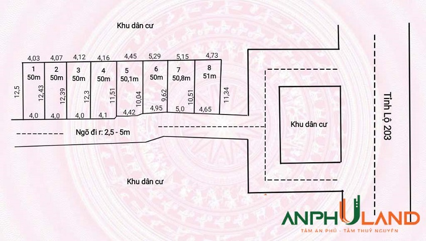 Mở bán 8 lô F0 trung tâm phường Thiên Hương, TP Hải Phòng