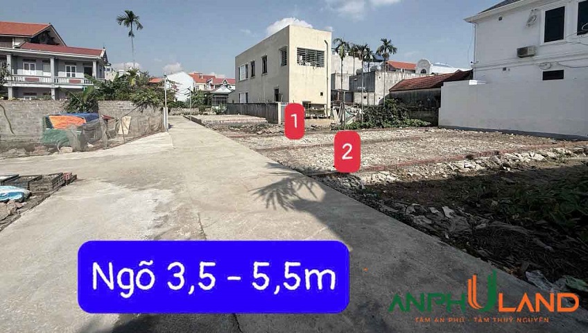 Còn duy nhất lô đất TDP Tây Giữa, Phường Thủy Nguyên ( xã Dương Quan), TP Hải Phòng