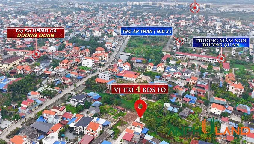 Mở bán 4 lô đất F0 TDP Đầu Cầu, Phường Thủy Nguyên ( xã Dương Quan), TP Hải Phòng