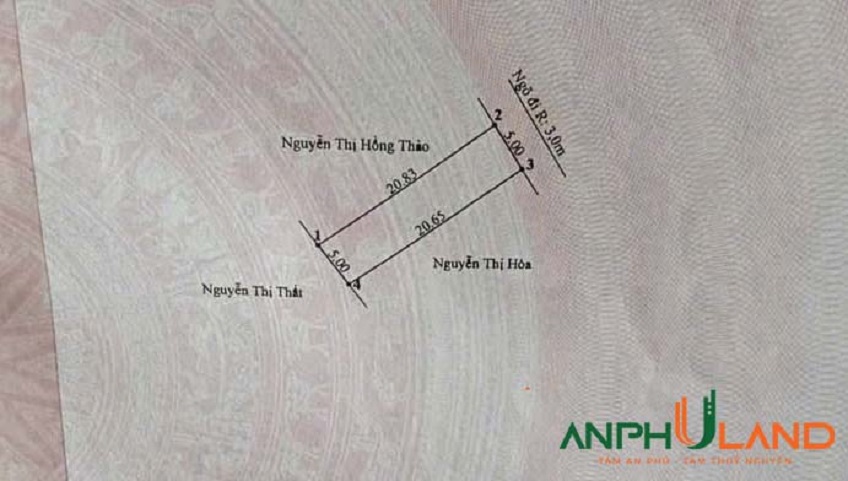 Chủ cần tiền bán lô đất tại TDP Bấc 1, phường Thuỷ Nguyên (Thuỷ Đường), TP Hải Phòng