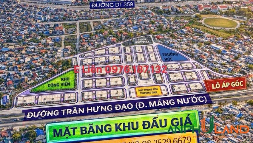 Bán lô đất mặt đường Máng Nước - Đối diện TTTM Cửa Trại, phường Thuỷ Nguyên, TP Hải Phòng