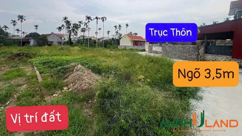 Bán lô đất đẹp tại TDP Đông, phường Thiên Hương (Lâm Động), TP Hải Phòng