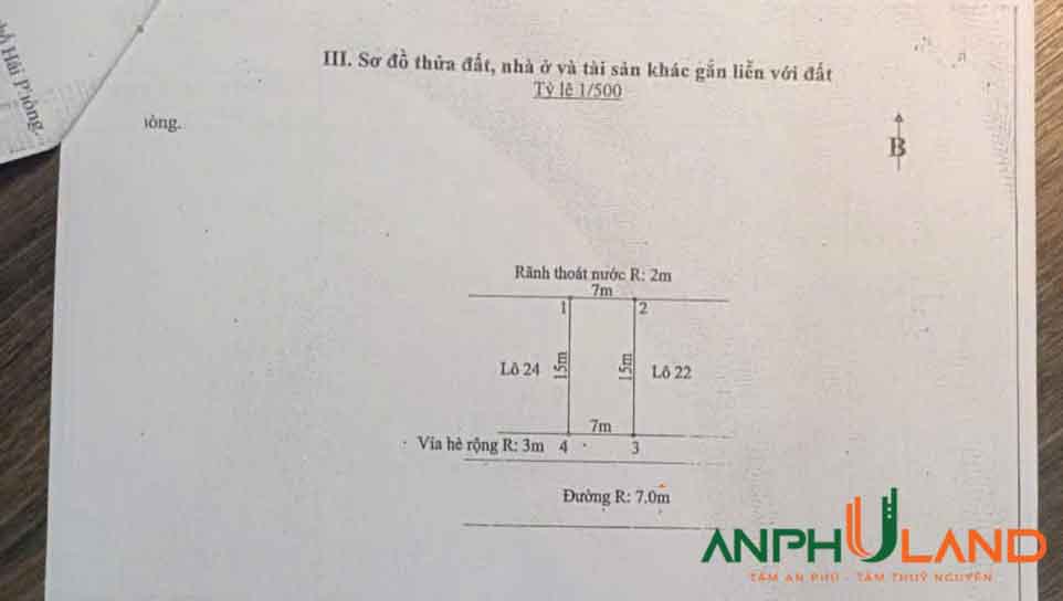 Chính chủ bán gấp lô đất giá rẻ tại khu C TĐC Bắc Sông Cấm, Phường Thủy Nguyên, TP Hải Phòng