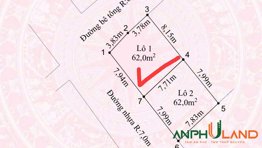 Bán lô góc 2 mặt tiền trục đường nhựa tại phường  Thiên Hương, TP Hải Phòng