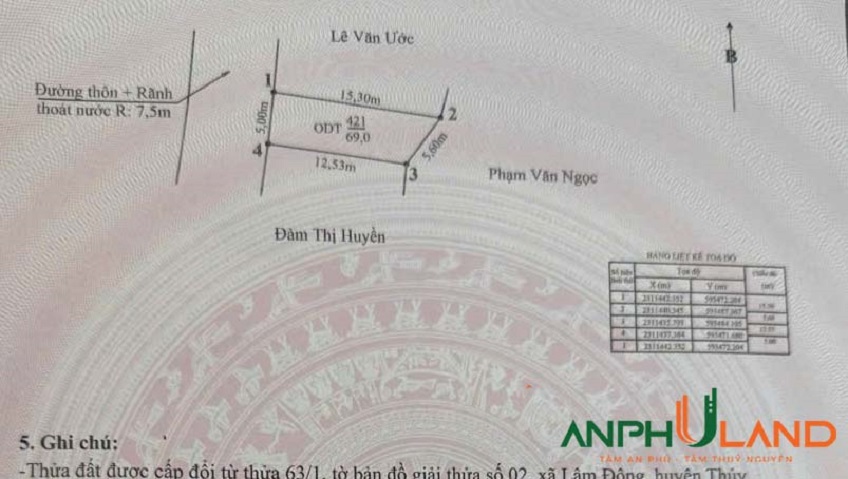 Chính chủ gửi bán lô đất mặt đường phường Thiên Hương (Lâm Động), TP Hải Phòng