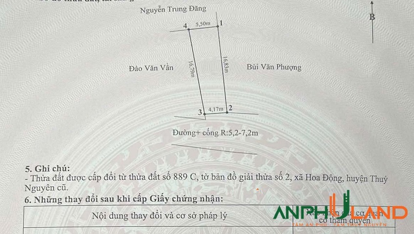 Chào bán lô 81m² siêu đẹp tại phường Thuỷ Nguyên (Hoa Động), TP Hải Phòng