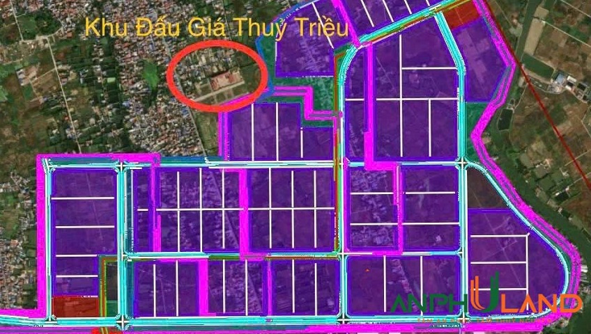 Duy nhất 1 lô hướng Nam khu đấu giá Thuỷ Triều, phường Hoà Bình, TP Hải Phòng