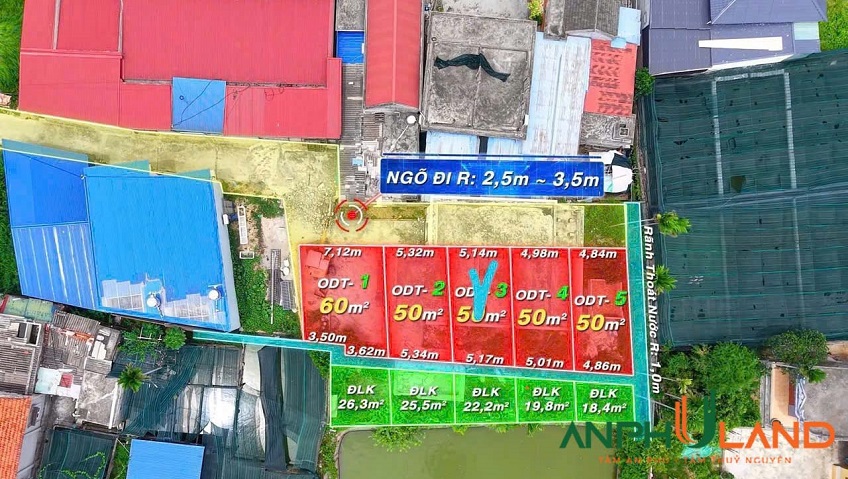 Bán lô đất F0 tại TDP 2, phường Thiên Hương, TP Hải Phòng