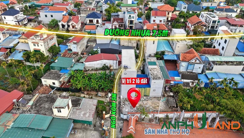 Bán 2 lô F0 phường Thuỷ Nguyên (Dương Quan), TP Hải Phòng