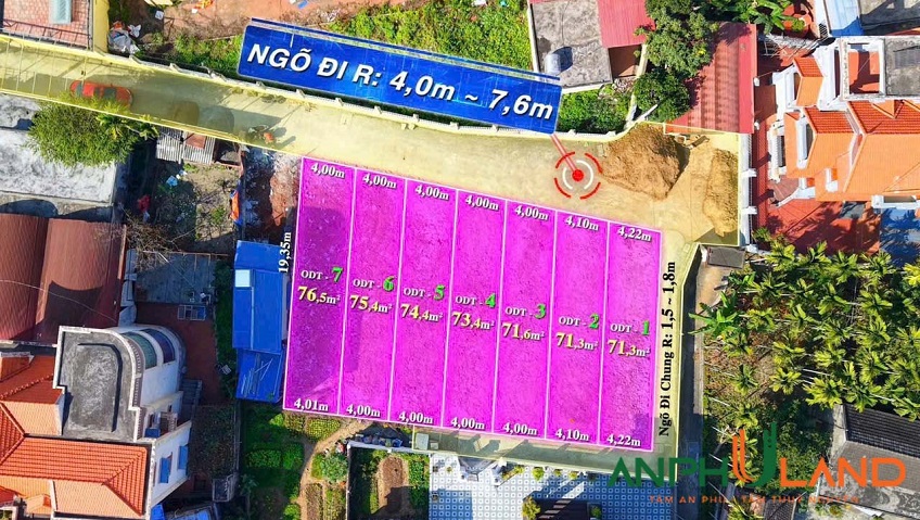 Mở bán 7 lô F0 TDP Đông Nam, phường  Thuỷ Nguyên (Dương Quan), TP Hải Phòng