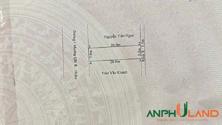 Bán ngay 1 lô tại TDP Núi 2, phường Thuỷ Nguyên (Thuỷ Đường), TP Hải Phòng 