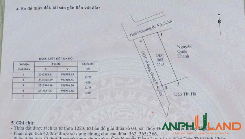Bán lô góc giá siêu sốc tại phường Thuỷ Nguyên (Thuỷ Đường), TP Hải Phòng