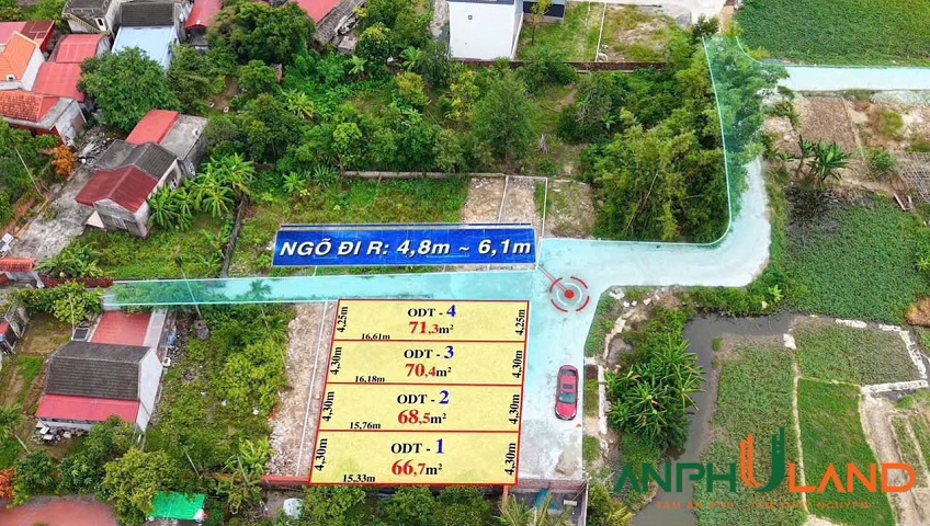 Siêu phẩm 4 lô F0 phường Thuỷ Nguyên (Hoa Động), TP Hải Phòng