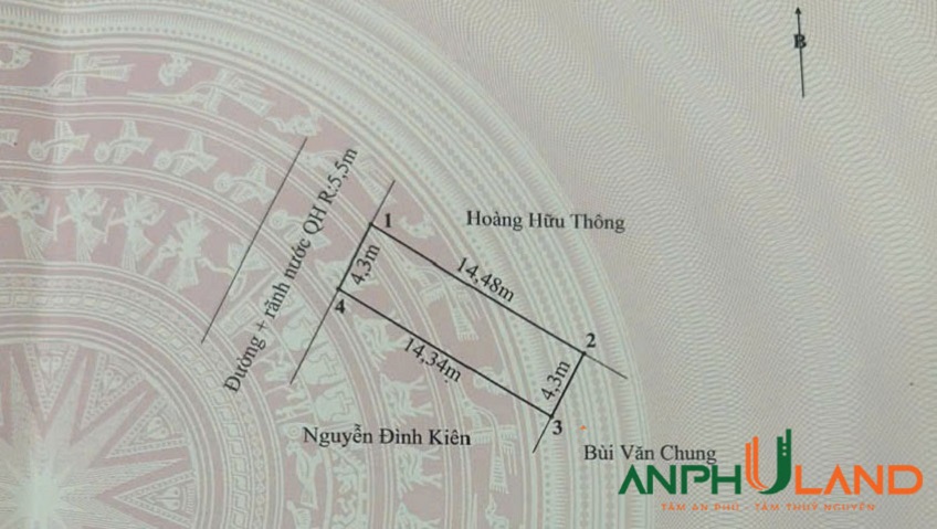 Bán 1 lô mặt đường trải nhựa phường Thuỷ Nguyên (Thuỷ Sơn), TP Hải Phòng