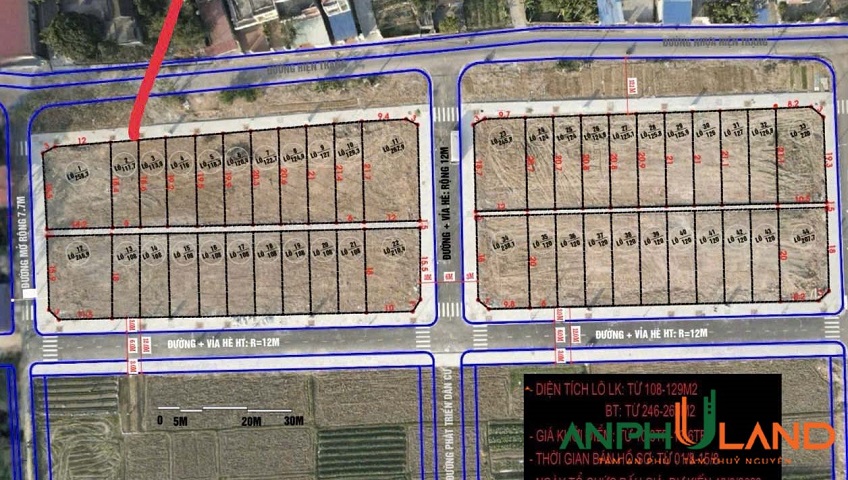 Chính chủ gửi bán 1 lô đấu giá phường Hoà Bình, TP Hải Phòng