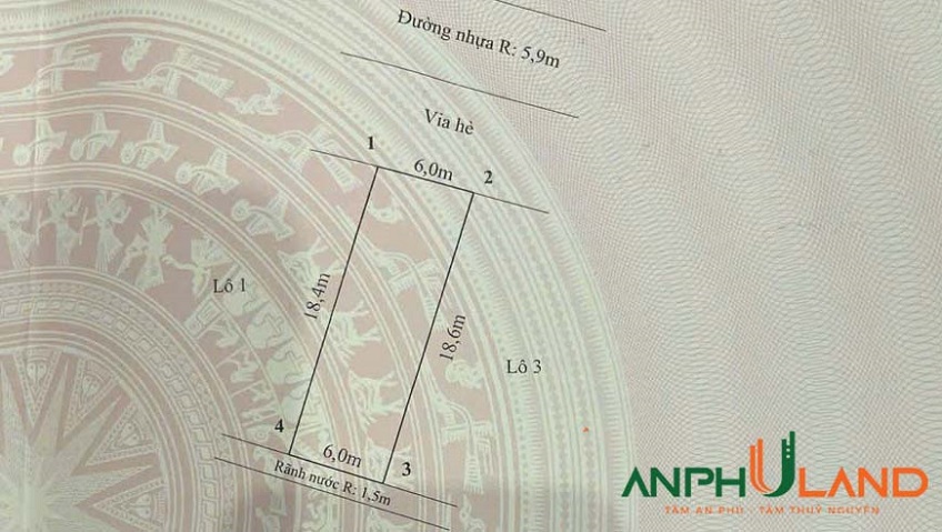 Chính chủ gửi bán 1 lô đấu giá phường Hoà Bình, TP Hải Phòng