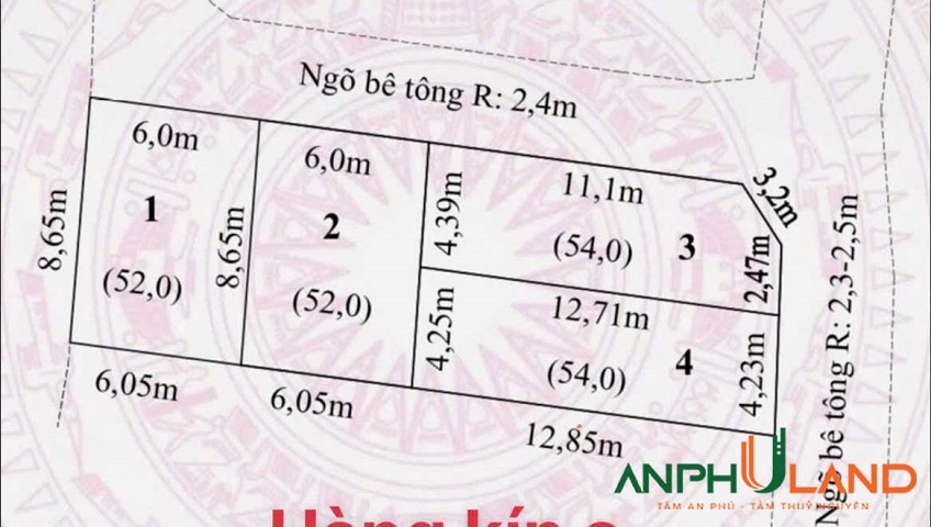 Bán vài lô đất gần TĐC Kiền Bái, phường Thiên Hương, TP Hải Phòng