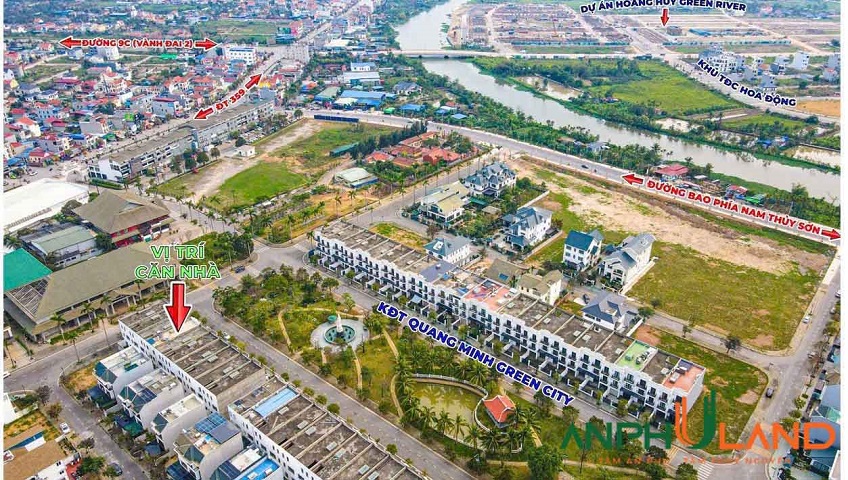 Chào bán nhà 3 tầng hoàn thiện KĐT xanh Quang Minh, Phường Thủy Nguyên, TP Hải Phòng