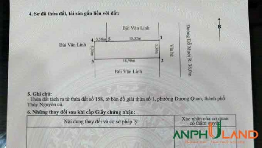 Chính chủ bán lô 100m2 mặt đường Đỗ Mười, trung tâm Phường Thủy Nguyên, TP Hải Phòng