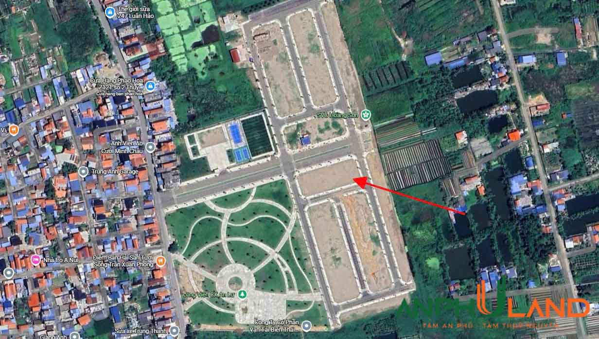 Cần bán các lô đất đấu giá thuộc dãy N5 tại Phường Hòa Bình ( xã An Lư), TP Hải Phòng