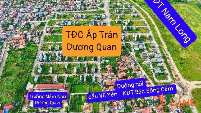 Bán lô đất dãy LK13 khu TĐC Áp Tràn, phường Thuỷ Nguyên, TP Hải Phòng